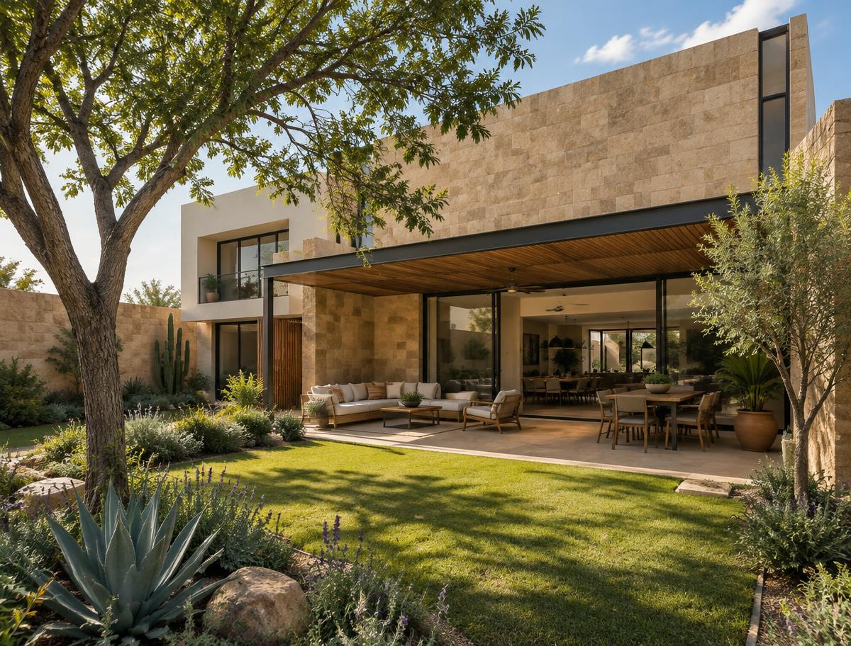 Casa contemporánea con jardín en Irapuato